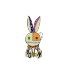 ガラクタうさぎ（個別スタンプ：1）