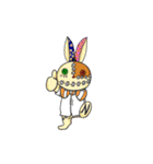 ガラクタうさぎ（個別スタンプ：16）