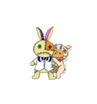 ガラクタうさぎ（個別スタンプ：19）