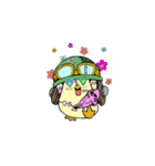ガラクタうさぎ（個別スタンプ：34）