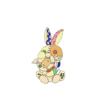 ガラクタうさぎ（個別スタンプ：35）
