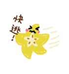 Fruits and Vegetables Language（個別スタンプ：6）
