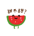 Fruits and Vegetables Language（個別スタンプ：23）