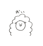 ゆる〜いうさぎとひつじ（個別スタンプ：7）