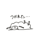 ゆる〜いうさぎとひつじ（個別スタンプ：17）