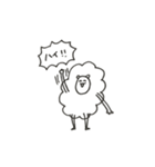 ゆる〜いうさぎとひつじ（個別スタンプ：25）