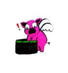Pig have wings.（個別スタンプ：15）