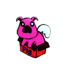 Pig have wings.（個別スタンプ：22）