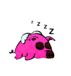 Pig have wings.（個別スタンプ：23）