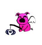 Pig have wings.（個別スタンプ：25）