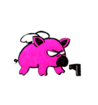 Pig have wings.（個別スタンプ：37）