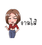 Beautiful Girls and Cute（個別スタンプ：9）