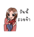 Beautiful Girls and Cute（個別スタンプ：22）