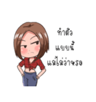 Beautiful Girls and Cute（個別スタンプ：25）
