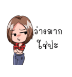 Beautiful Girls and Cute（個別スタンプ：28）