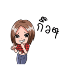 Beautiful Girls and Cute（個別スタンプ：37）