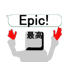 漢字を操る キーボード ゴースト2（個別スタンプ：6）