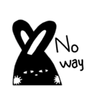 Night rabbit（個別スタンプ：4）