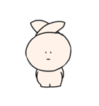 どう見てもうさぎ（個別スタンプ：21）