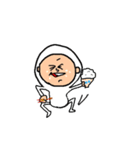 ホワイティぼぶ（個別スタンプ：3）