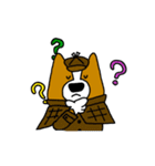 犬と男と時々おじいさん（個別スタンプ：19）