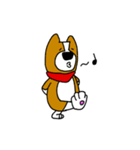 犬と男と時々おじいさん（個別スタンプ：24）