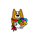 犬と男と時々おじいさん（個別スタンプ：25）