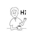 The Coffee Boy（個別スタンプ：1）