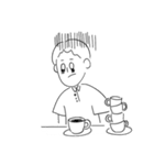 The Coffee Boy（個別スタンプ：10）