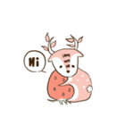 Strawberry deer（個別スタンプ：3）