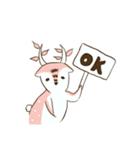 Strawberry deer（個別スタンプ：6）