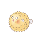 Cute puffer-Rolling's daily life（個別スタンプ：36）