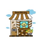 sweet friendship of bobo＆mung chi（個別スタンプ：1）