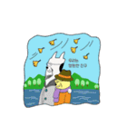 sweet friendship of bobo＆mung chi（個別スタンプ：11）