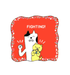 sweet friendship of bobo＆mung chi（個別スタンプ：24）