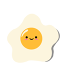 Funny Fried Egg（個別スタンプ：1）