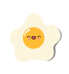 Funny Fried Egg（個別スタンプ：3）