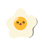 Funny Fried Egg（個別スタンプ：7）