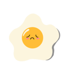 Funny Fried Egg（個別スタンプ：8）