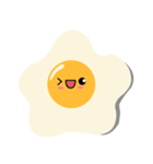 Funny Fried Egg（個別スタンプ：10）