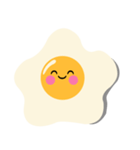Funny Fried Egg（個別スタンプ：24）