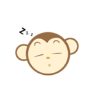 cute monkey 01（個別スタンプ：4）