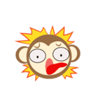cute monkey 01（個別スタンプ：6）