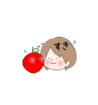 りんちゃんと林檎（個別スタンプ：5）