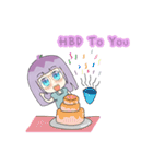 milkky 's beautiful and rich（個別スタンプ：2）