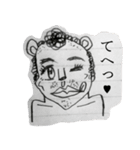 乙女式ライオン（個別スタンプ：1）