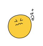 Yellow Round Face（個別スタンプ：5）