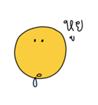 Yellow Round Face（個別スタンプ：12）