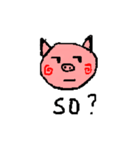 Pinky Pig's Daily Life（個別スタンプ：5）