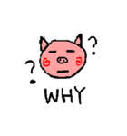 Pinky Pig's Daily Life（個別スタンプ：8）